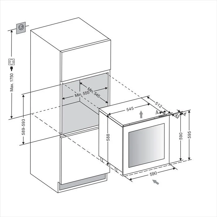 Weinkühlschrank 25 Flaschen mQuvée WineKeeper 25D Stainless