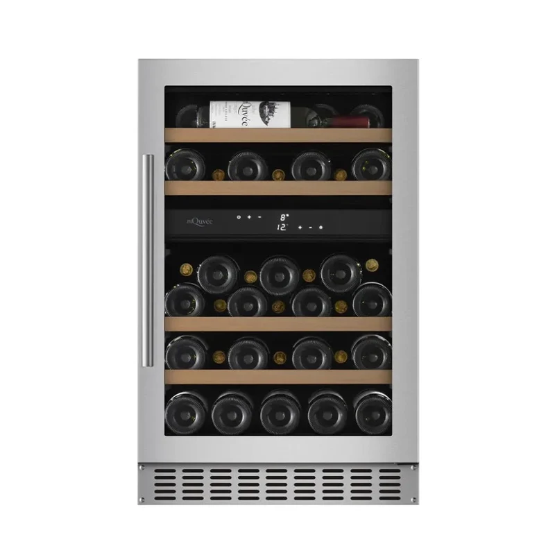 Weinkühlschrank 39 Flaschen mQuvée WineCave 700 50D Stainless