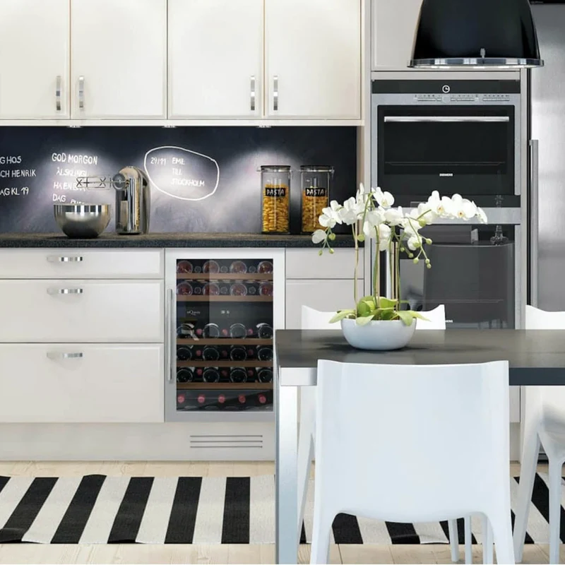 Weinkühlschrank 39 Flaschen mQuvée WineCave 700 50D Stainless