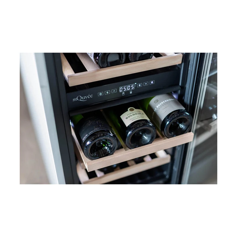 Weinkühlschrank 28 Flaschen mQuvée WineCave 700 40D Stainless