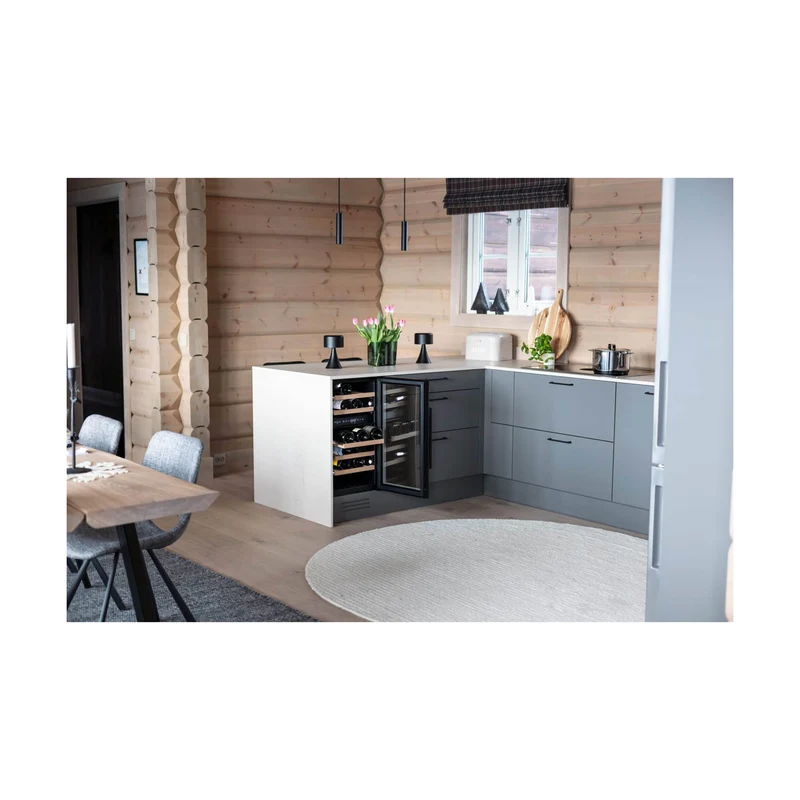Weinkühlschrank 28 Flaschen mQuvée WineCave 700 40D Stainless