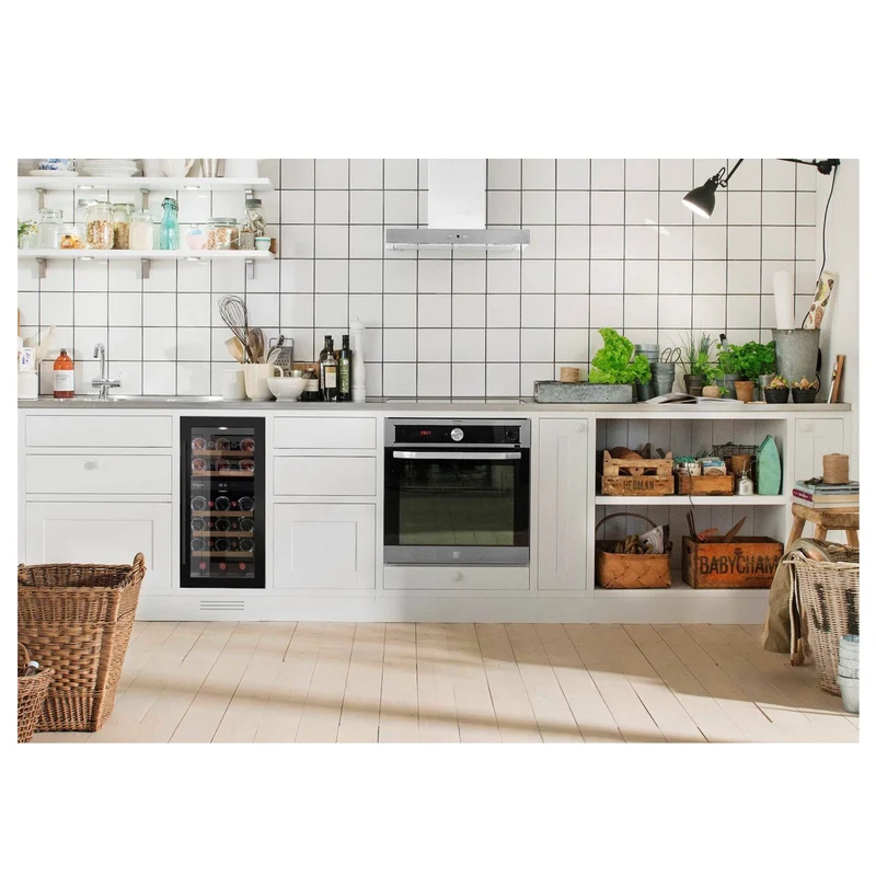 Weinkühlschrank 28 Flaschen mQuvée WineCave 700 40D Anthracite Black