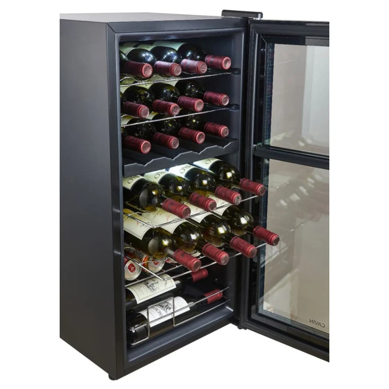 Weinkühlschrank 28 Flaschen Cavin Northern Collection 28 Black