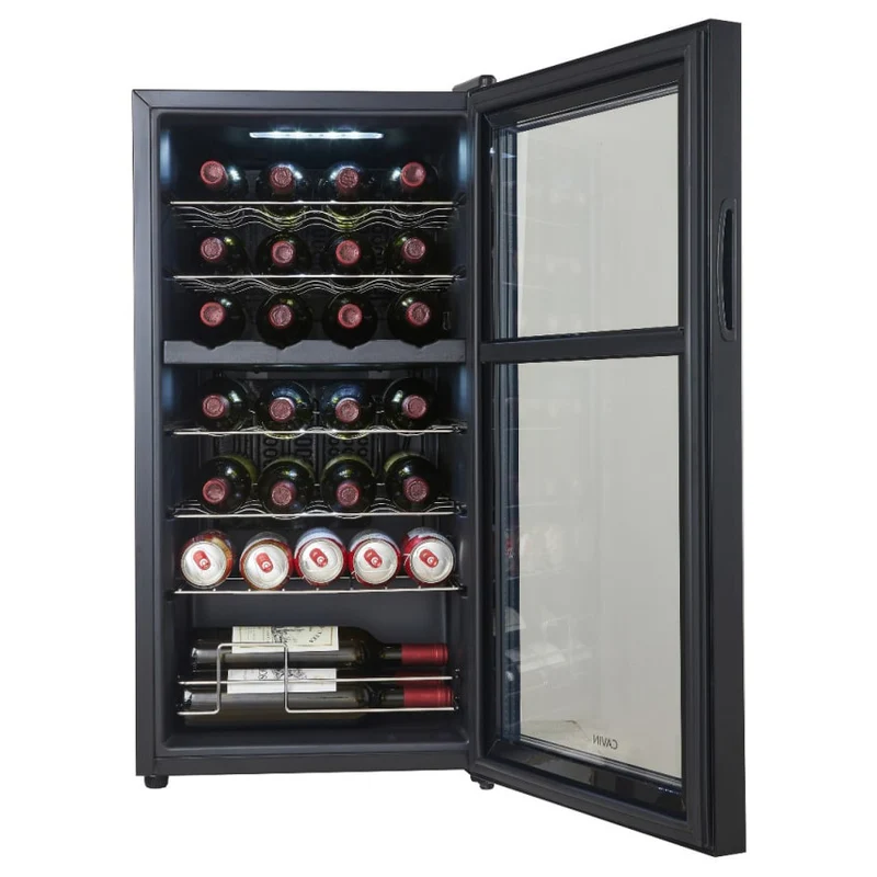 Weinkühlschrank 28 Flaschen Cavin Northern Collection 28 Black