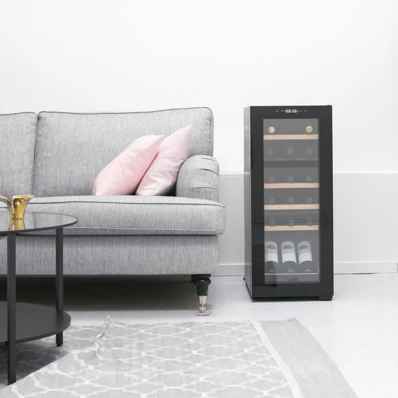 Weinkühlschrank 18 Flaschen Cavin Northern Collection 18 Black