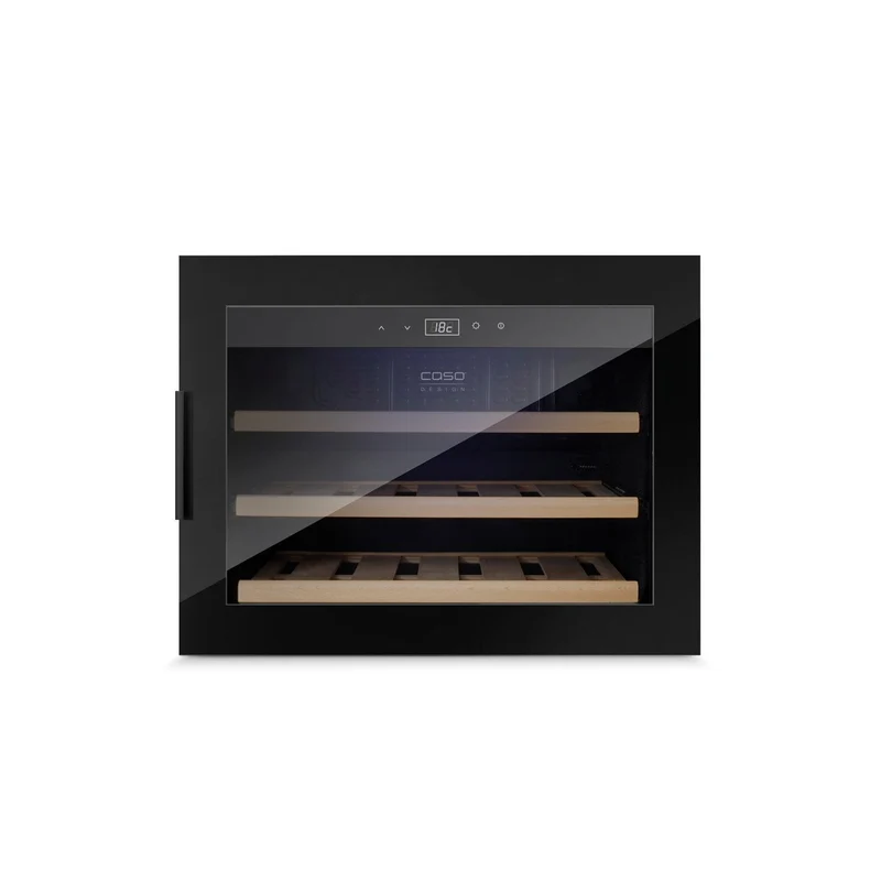 Weinkühlschrank 18 Flaschen Caso WineSafe 18 EB Black