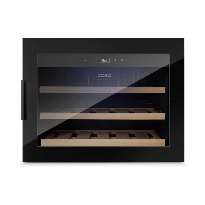 Weinkühlschrank 18 Flaschen Caso WineSafe 18 EB Black