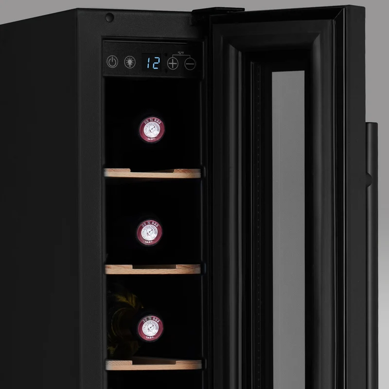 Weinkühlschrank 7 Flaschen Les Petits Champs CAVSEB7 Black
