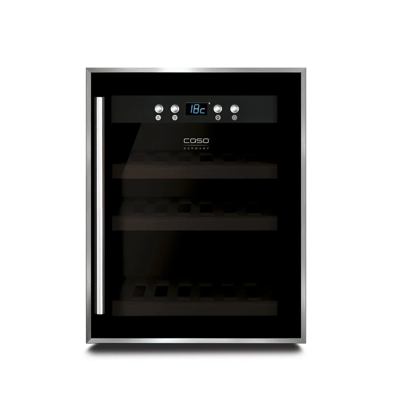Weinkühlschrank 12 Flaschen Caso WineSafe 12 classic Black