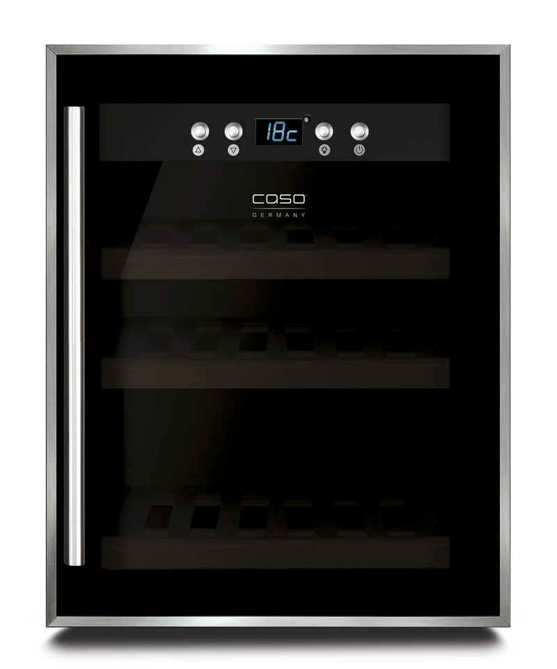 Weinkühlschrank 12 Flaschen Caso WineSafe 12 classic Black