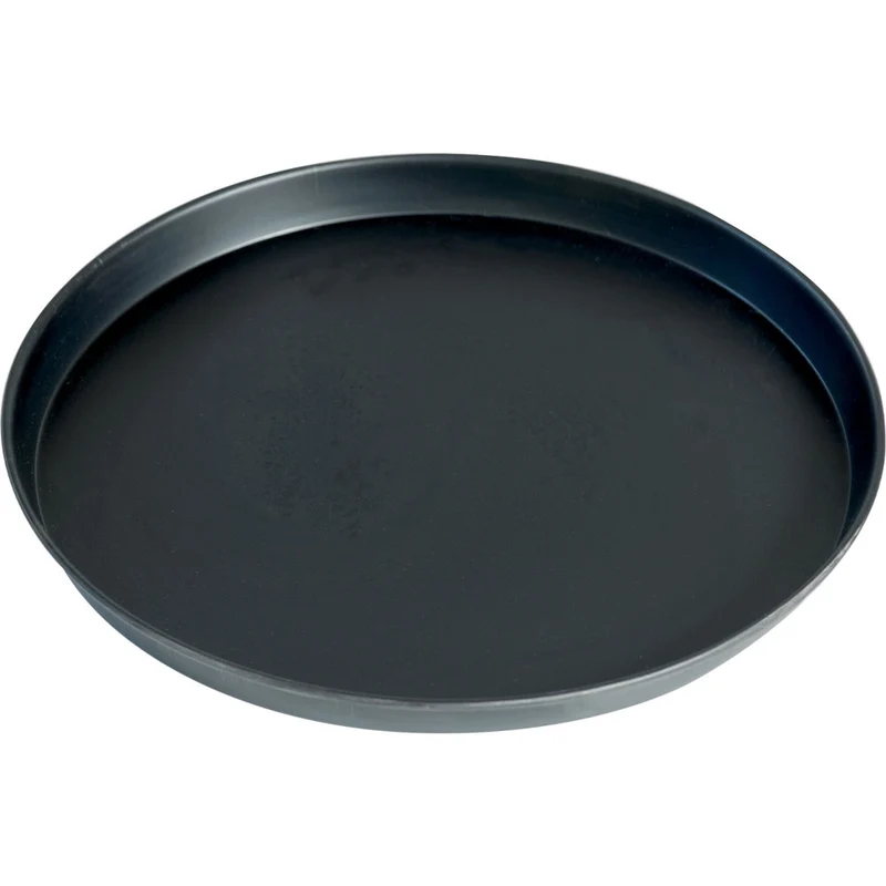 Pizzablech aus Blaublech rund , Ø 26 cm , Höhe 2,5 cm, TLN2625