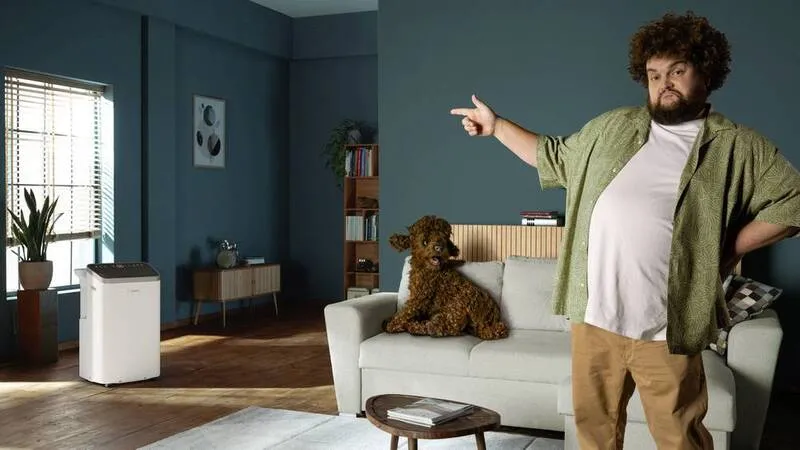 B-Ware Bosch Home Comfort Cool 5000 Mobiles Klimagerät Kühler 3.4 kW 115 m³ Lüfter