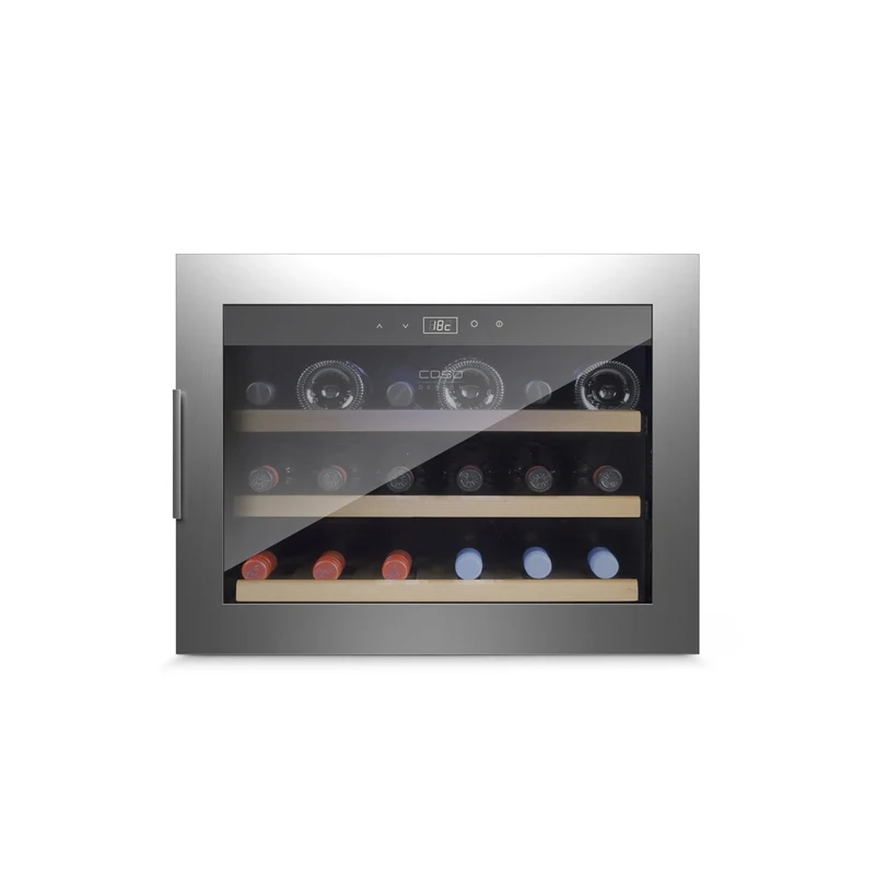 Weinkühlschrank 18 Flaschen Caso WineSafe 18 EB Inox