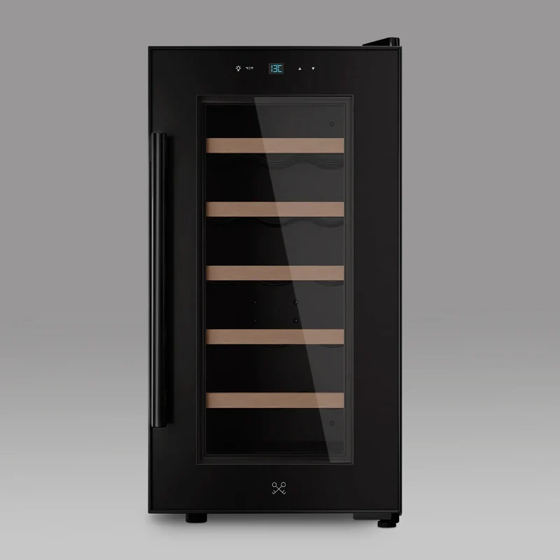 Weinkühlschrank 18 Flaschen Les Petits Champs CAVCB18 Black