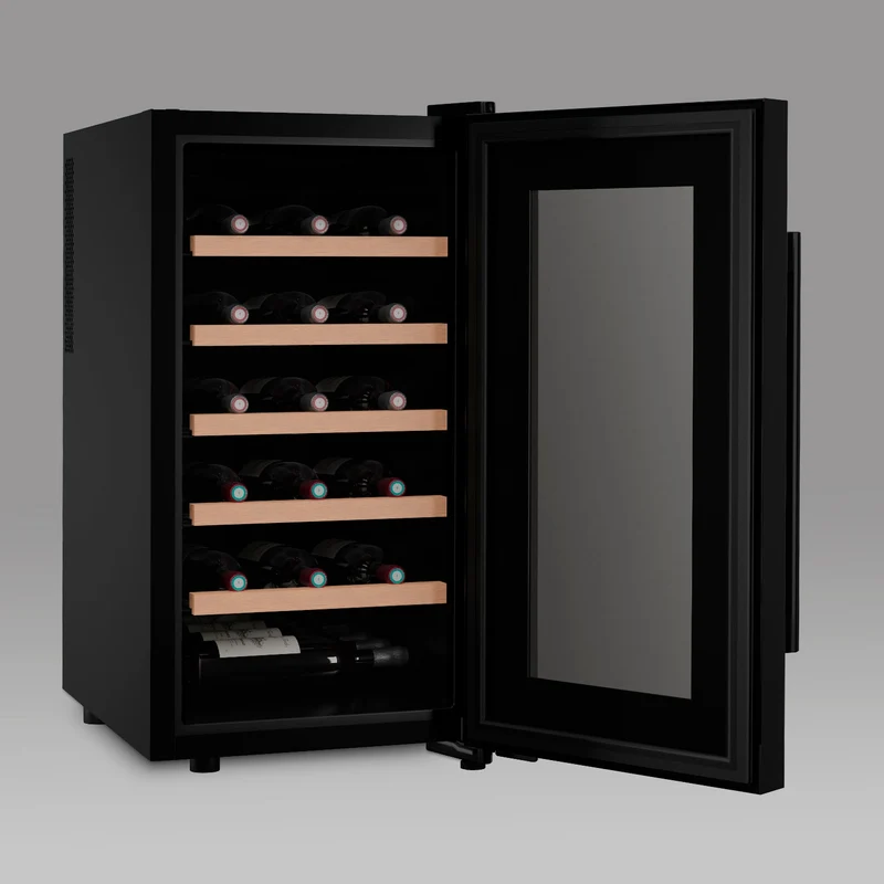 Weinkühlschrank 18 Flaschen Les Petits Champs CAVCB18 Black