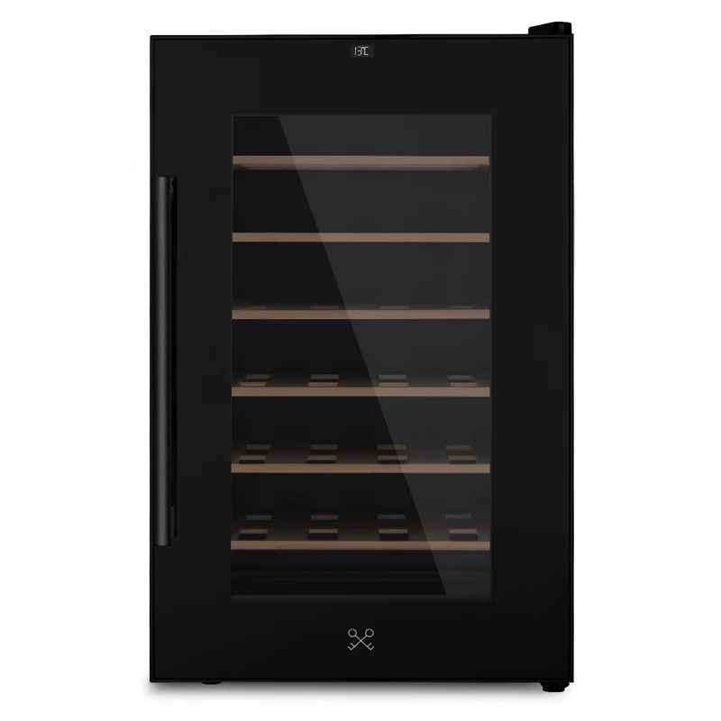 Weinkühlschrank 28 Flaschen Les Petits Champs CAVCB28 Black