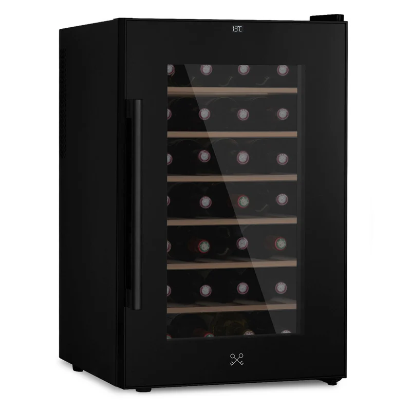 Weinkühlschrank 28 Flaschen Les Petits Champs CAVCB28 Black