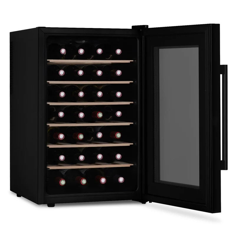 Weinkühlschrank 28 Flaschen Les Petits Champs CAVCB28 Black