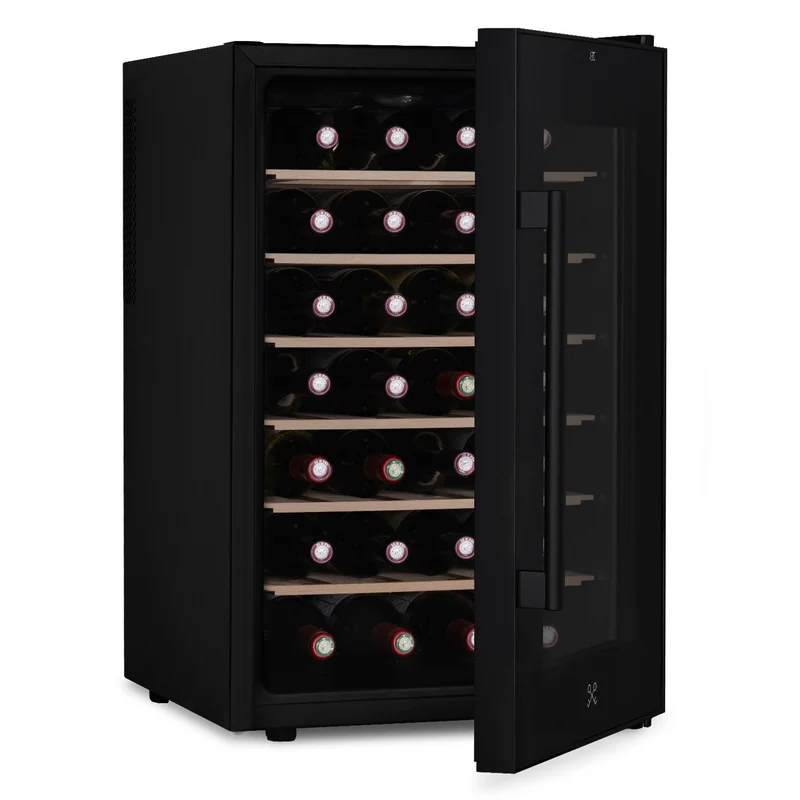 Weinkühlschrank 28 Flaschen Les Petits Champs CAVCB28 Black