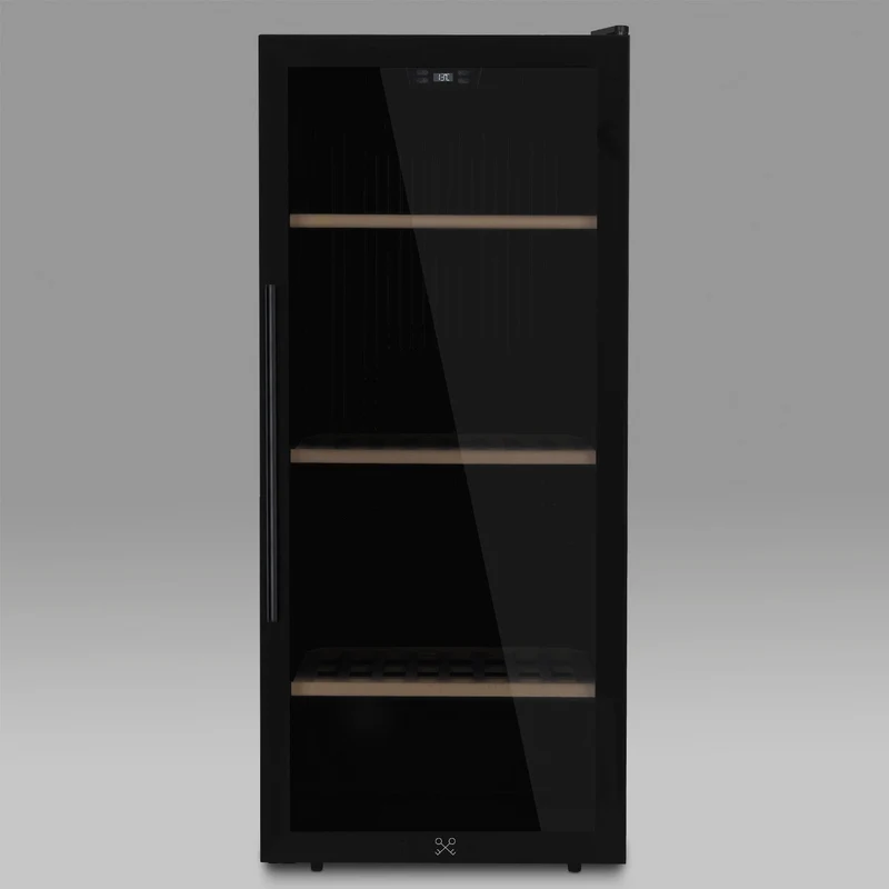 Weinkühlschrank 122 Flaschen Les Petits Champs CAVCB122 Black