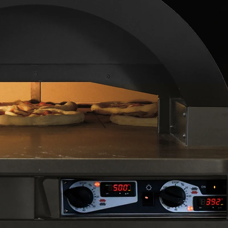 Elektrischer Gastro Kuppelofen für 9 Pizzen, fahrbar, TIBERIO-9E