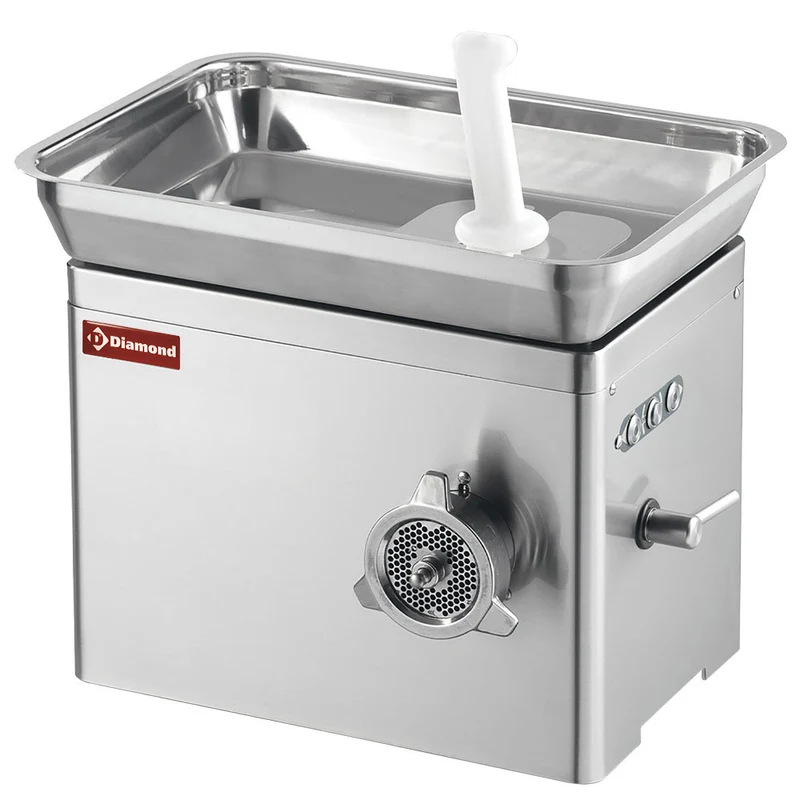 Profi Tisch-Fleischwolf Edelstahl , Größe 32 , 500 kg/h, TGD32/BT-PBH