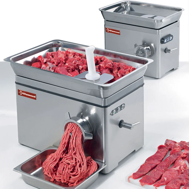 Profi Tisch-Fleischwolf Edelstahl , Größe 32 , 500 kg/h, TGD32/BT-PBH
