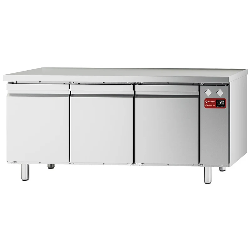Gastro Kühltisch zentralgekühlt , 3-türig , GN 1/1, TFC3/SG-9