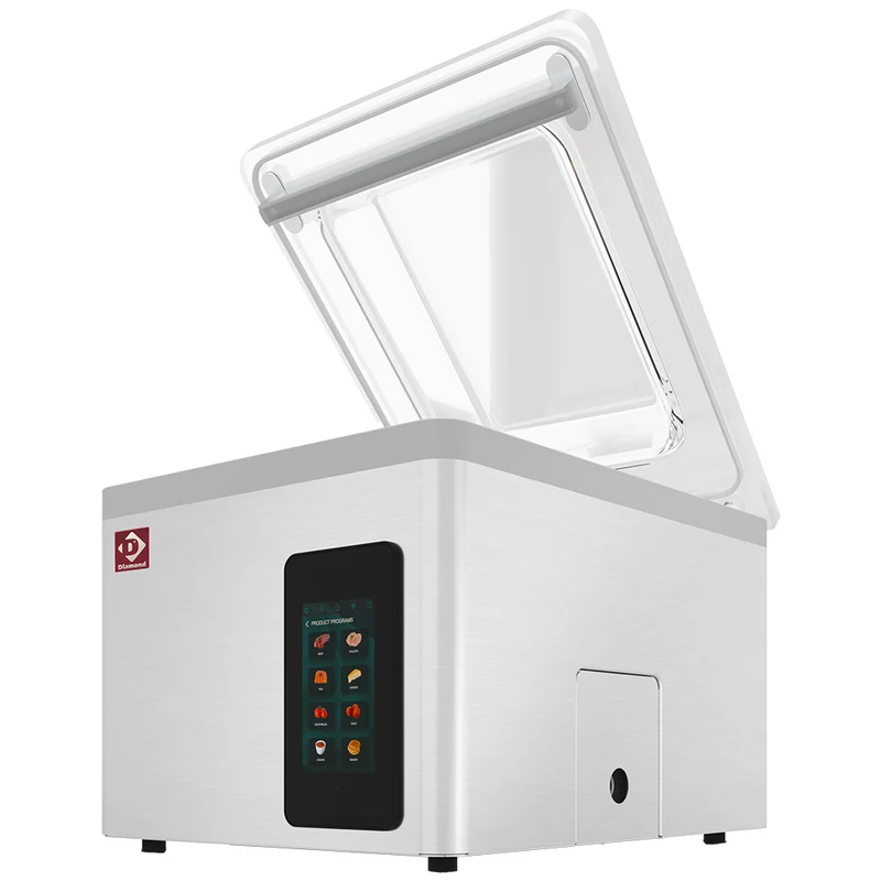 Digitaler Kammervakuumierer als Tischgerät , 41 cm Schweißleiste , 21 m³/h, TA-90B/IVAC