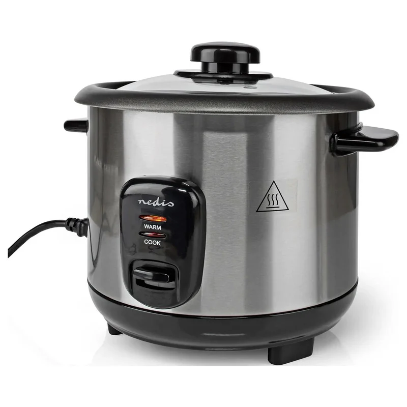 B-Ware Nedis Reiskocher KARC110AL 1l Reiskocher Reisgarer Dampfgaren Kochen 500W