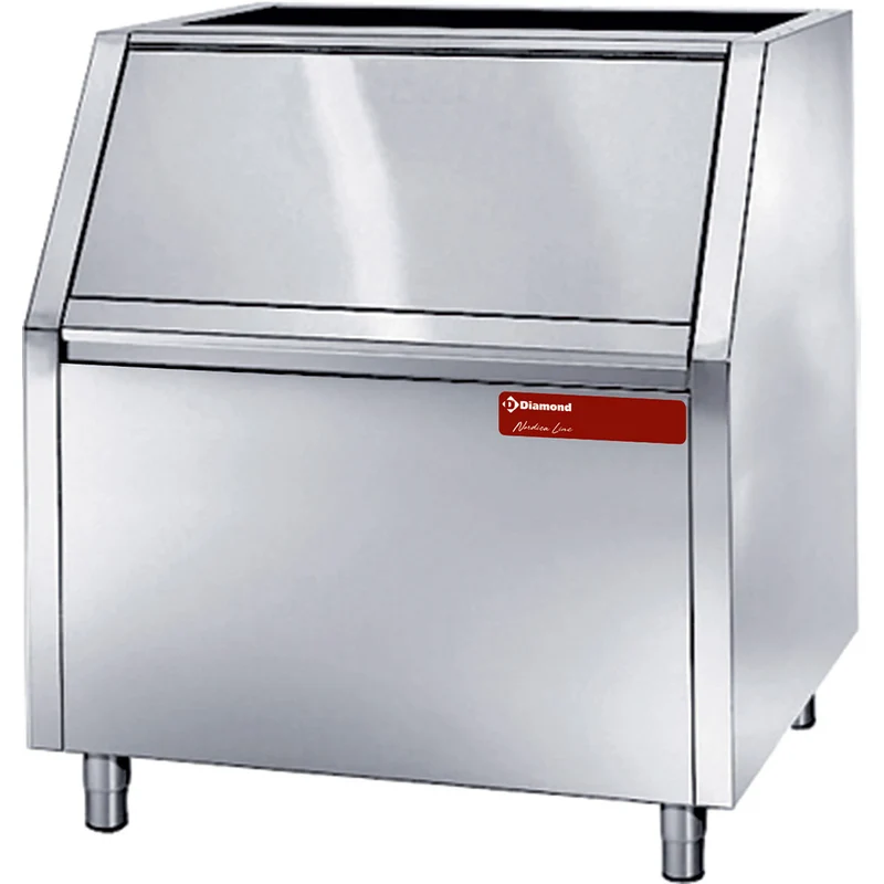 Eisvorratsbehälter 350 kg , Isoliert , Edelstahl, STORE350/90-115