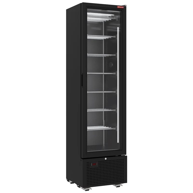 Tiefkühlschrank 221L , 7 feste Ebenen , LED , Schwarz, SSN33-SB