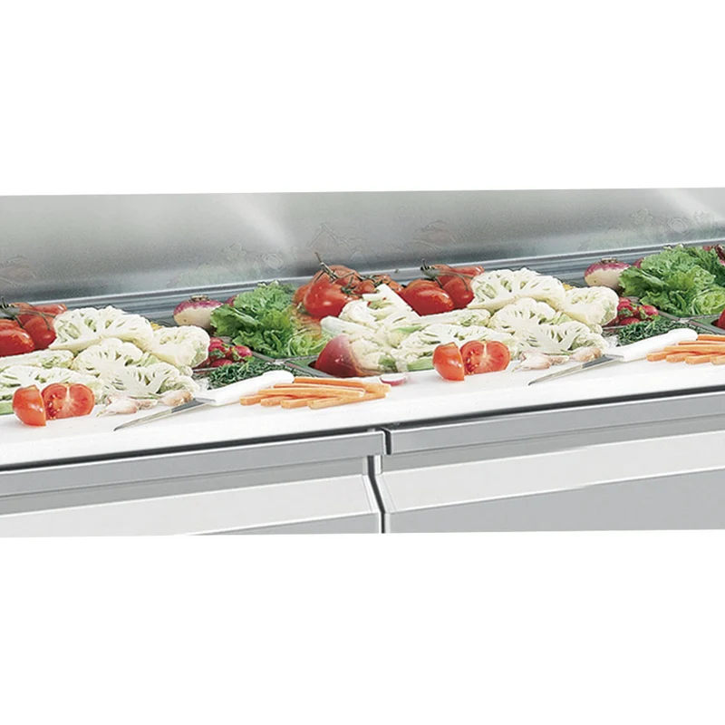 Belegstation mit Umluftkühlung und GN-Aufsatz , 2 Türen, 260 L, SG2-G3/P9