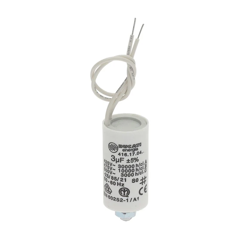 Kondensator 3µF mit Kabel