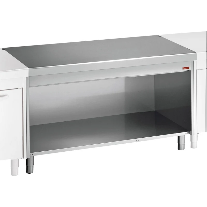 CNS Neutralelement mit offenem Unterbau , 1125 x 800 mm, S80/NT12