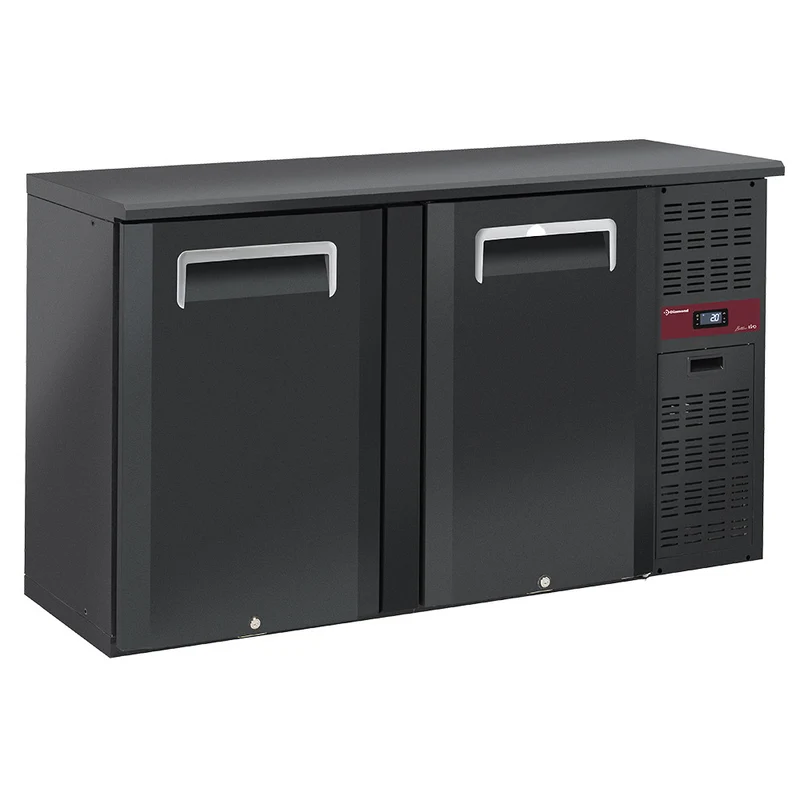 Profi Thekenkühlschrank 2-türig , 320L , Umluftkühlung, RLB2-2P