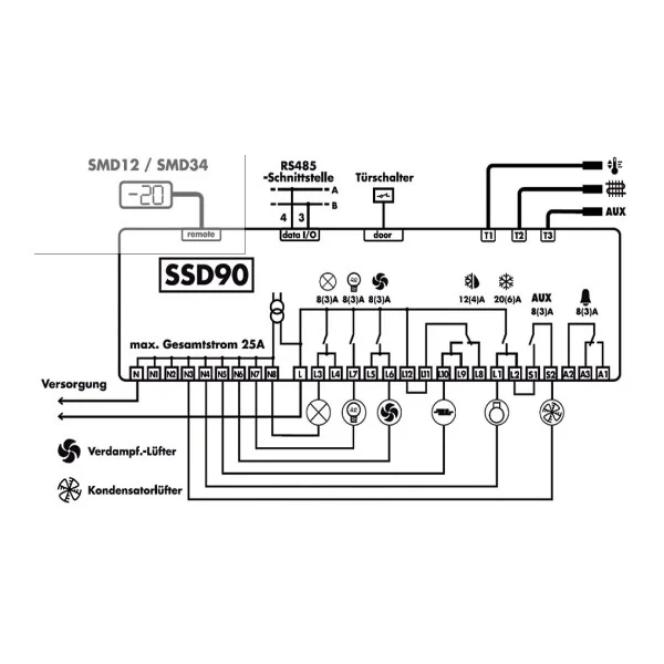 SSD90C65E-C Abtauregler Lae