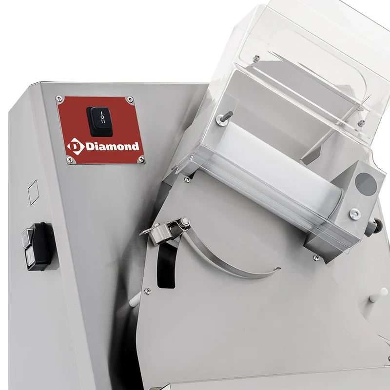 Professionelle Teigausrollmaschine , 2 Walzen , für Pizzateig bis 31 cm, R32/XP