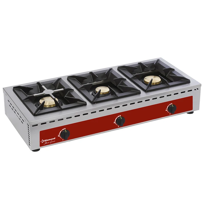 Profi Gas-Tischkocher, 3-flammig - 19 kW, RF3G/Q