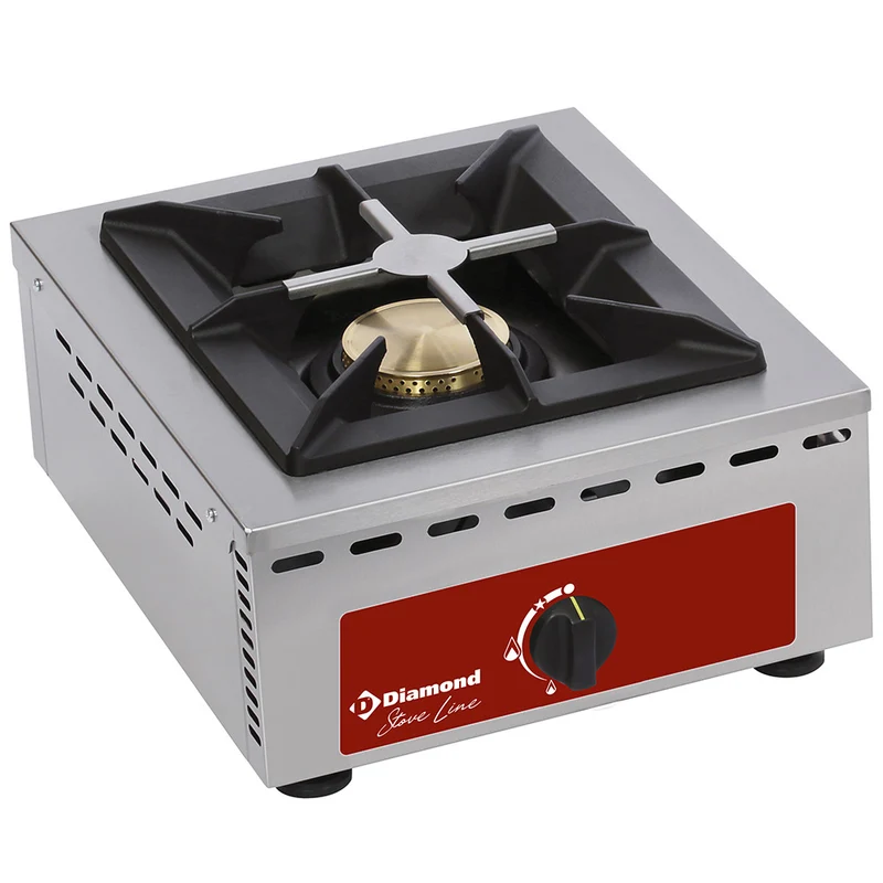 Profi Tisch-Gaskocher 1-flammig mit 7 kW Leistung, RF1G/Q
