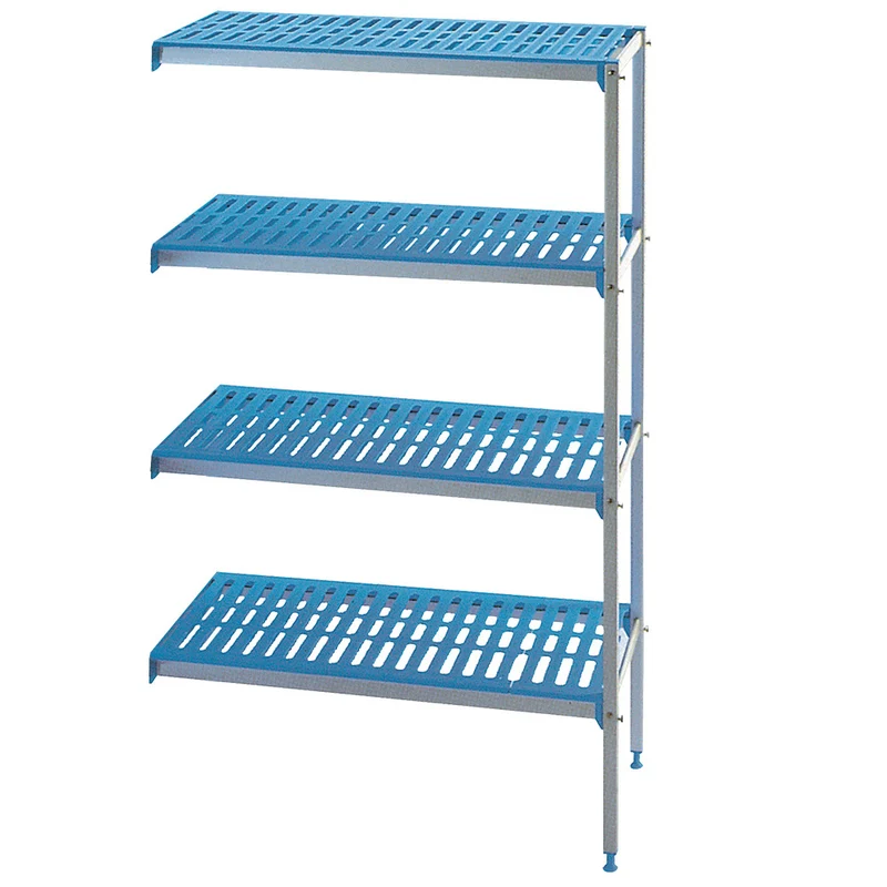 Gastro Lagerregal Aluminium , 4 Böden , 2590 x 500 mm, RAA/265-4/EF