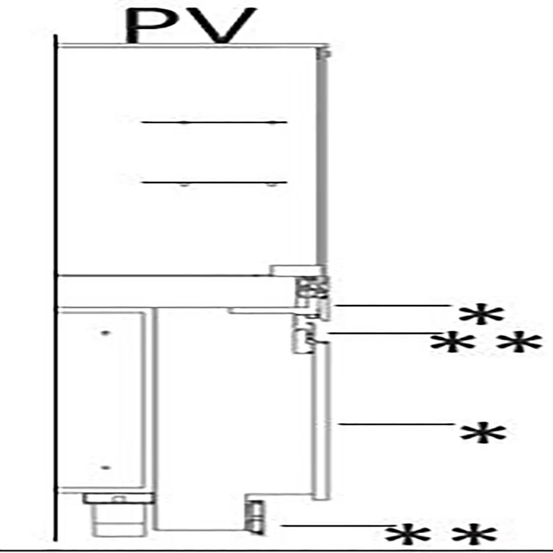 Ziergiebel für Verkaufstheken , Dekor-Set Holz , 665 mm, PV25