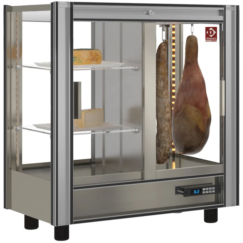 Profi Theken-Kühlvitrine 216 L für Fleisch & Wurstwaren, PSA-1/TR-R6
