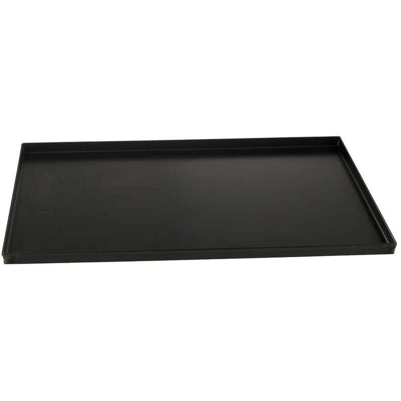 Backblech aus Schwarzblech 600x400 mm , Gerader Rand, PLQ-60/20