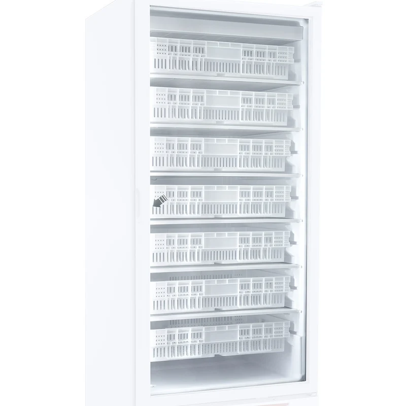 Gastro Gefrierschrank 525 Liter , Statische Kühlung , GN 2/1 & 600x400, NFT55-R2
