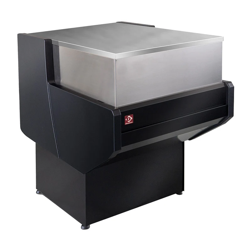 Kassentisch Edelstahl , 700 mm , Schwarz, MLT-700/B5