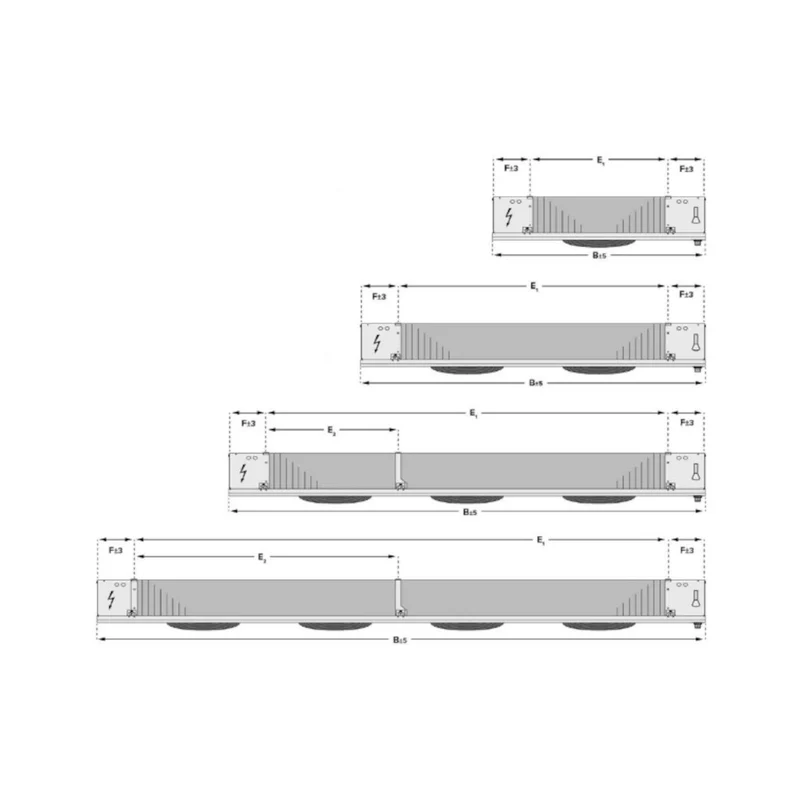 Deckenverdampfer MCC-303-4BN-HX32-1 Kelvion