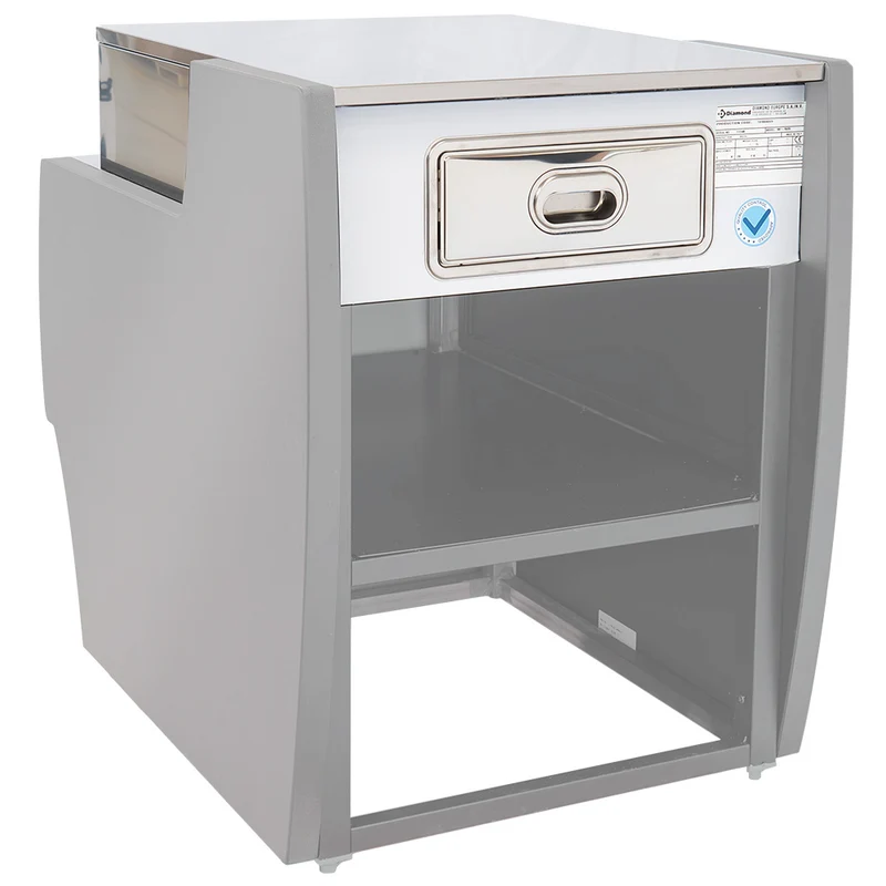 Kompakter Kassentisch 700 mm , Höhenverstellbar & ergonomisch, MAT-700/E8