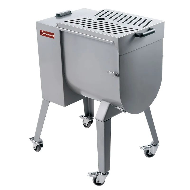 Fahrbarer Fleischmenger 50 kg , Edelstahl, MCR-50P/NS