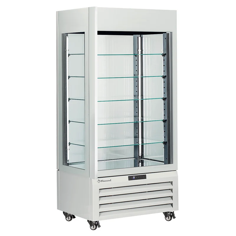 Pralinenkühlschrank mit Umluftkühlung , 600 L , Weiß, MAX/609-CW